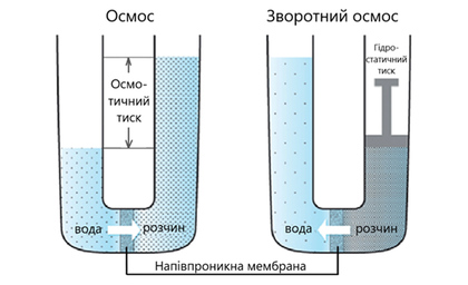 осмос и обратный осмос
